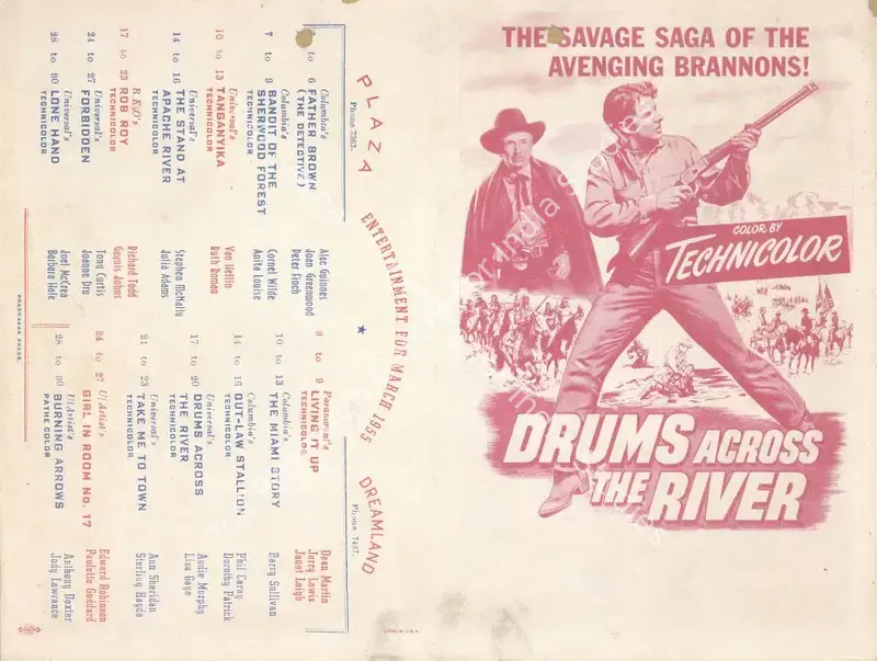Drums Across The River (1954): featured artwork