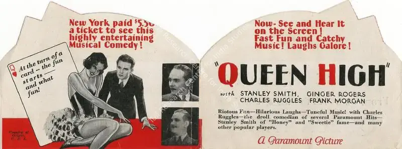 Queen High (1930): featured artwork
