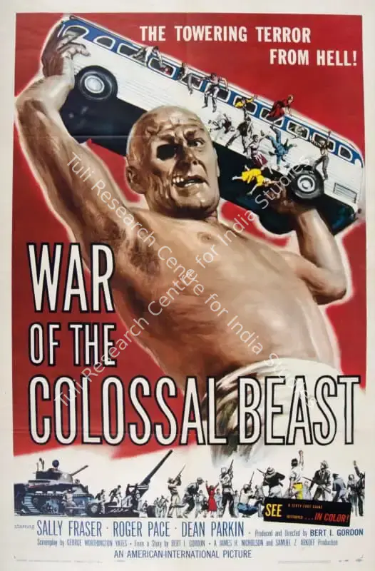 War of the Colossal Beast (1958): featured artwork