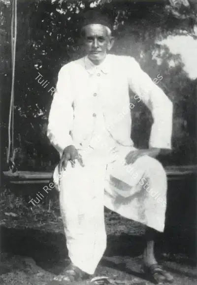Unknown (Photographer). Parmanand Kalidas Khakhar, 1937 | Contemporary Photograph