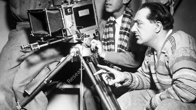 Unknown (Photographer). Fritz Lang at work | Photographic Still