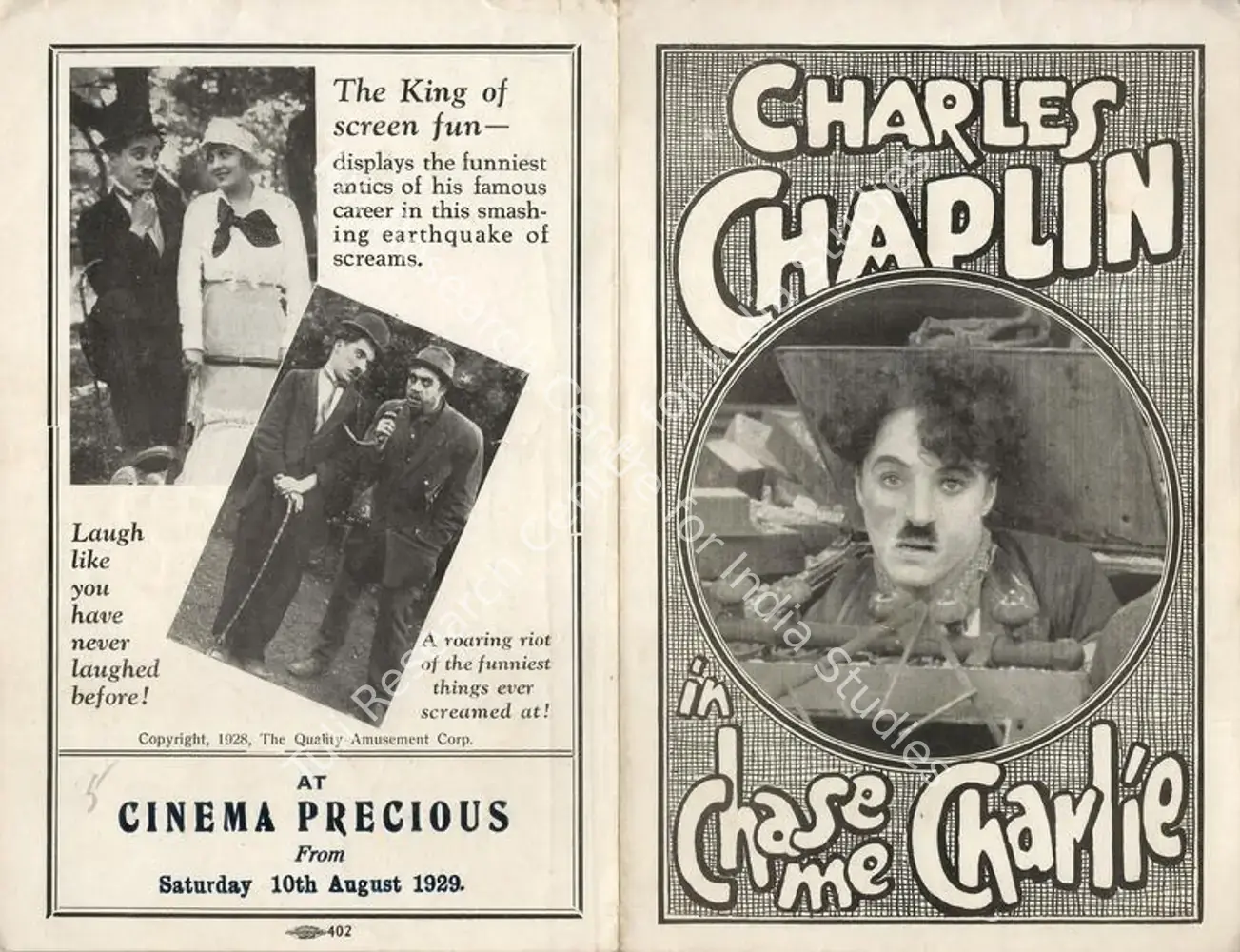 Chase Me Charlie (1918): featured artwork