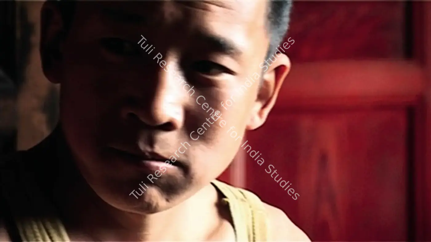 Angry Monk - Reflections on Tibet (2005): featured artwork