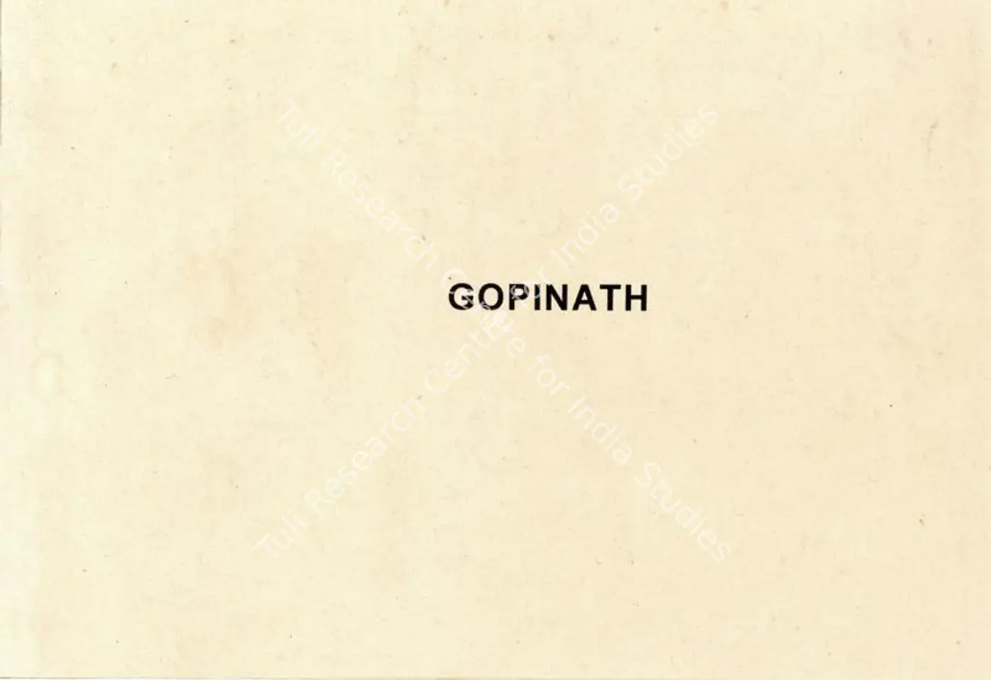 Gopinath (1948): featured artwork