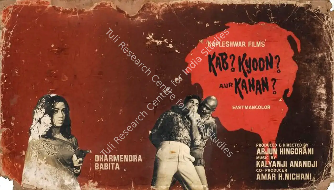 Kab Kyoon Aur Kahan (1980): featured artwork