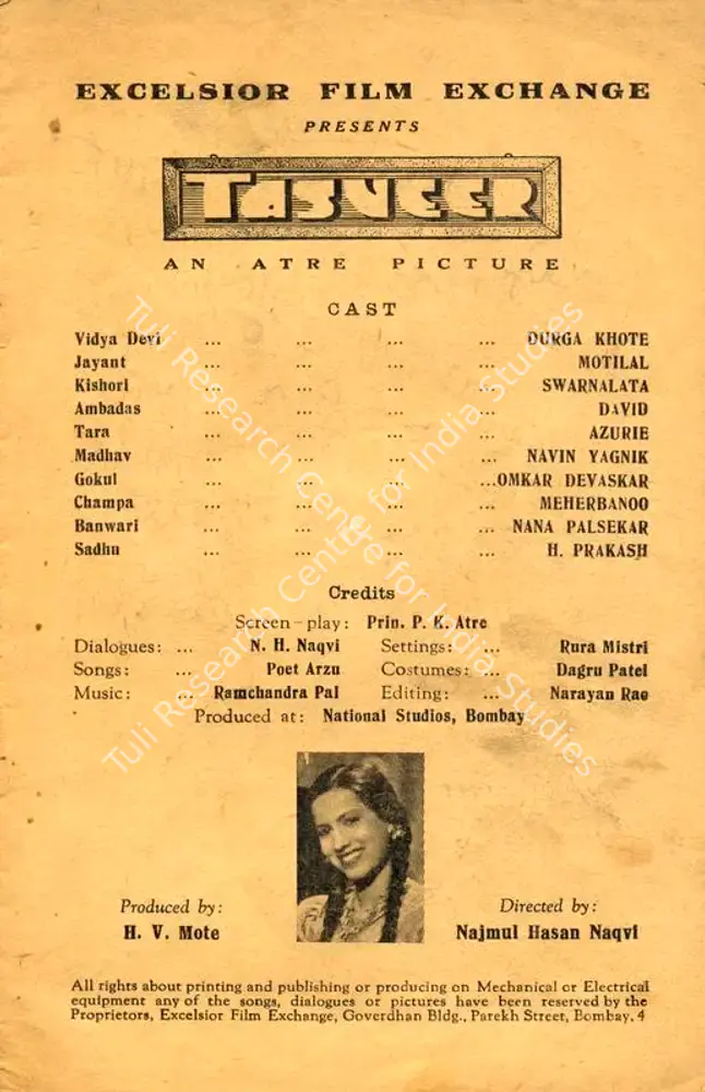 Tasveer (1943): featured artwork