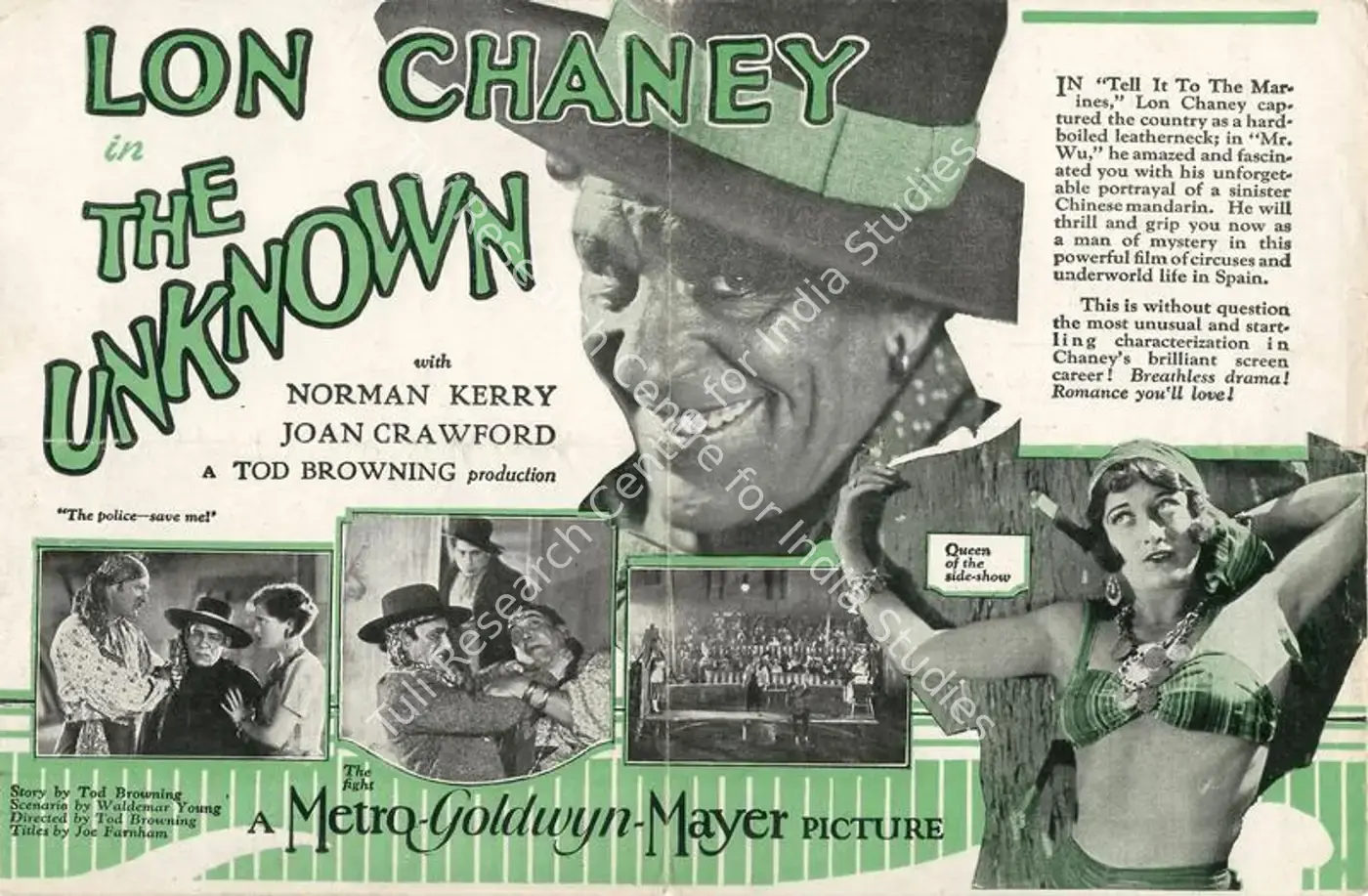 The Unknown (1927): featured artwork