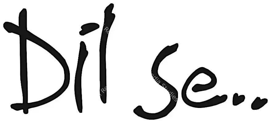 Dil Se (1998): title artwork