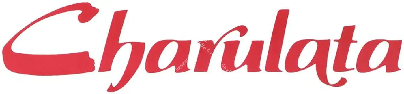 Charulata (1964): title artwork