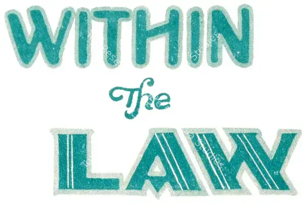 Within The Law (1931): title artwork