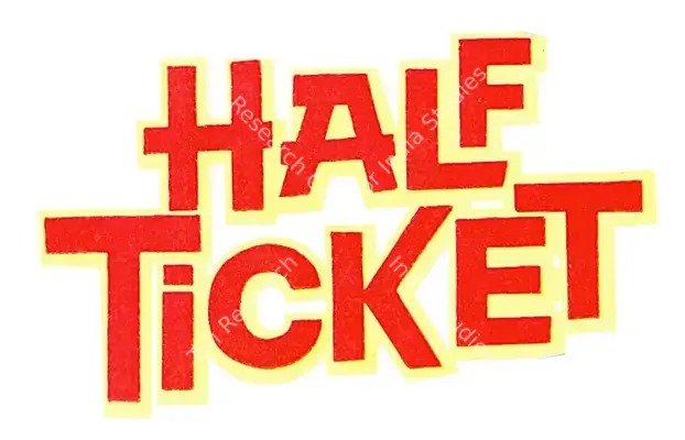 Half Ticket (1962): title artwork