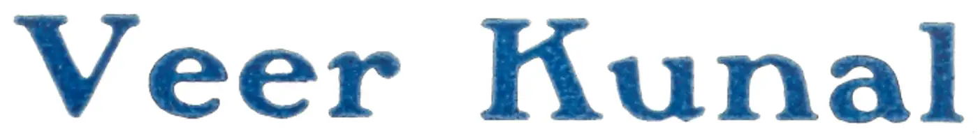 Veer Kunal (1925): title artwork