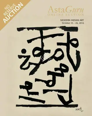 Asta Guru (Auction House). Modern Indian Art (No Reserve Auction). 26 October 2016, Online | Auction Catalogue | EconomicsArt | 00862241