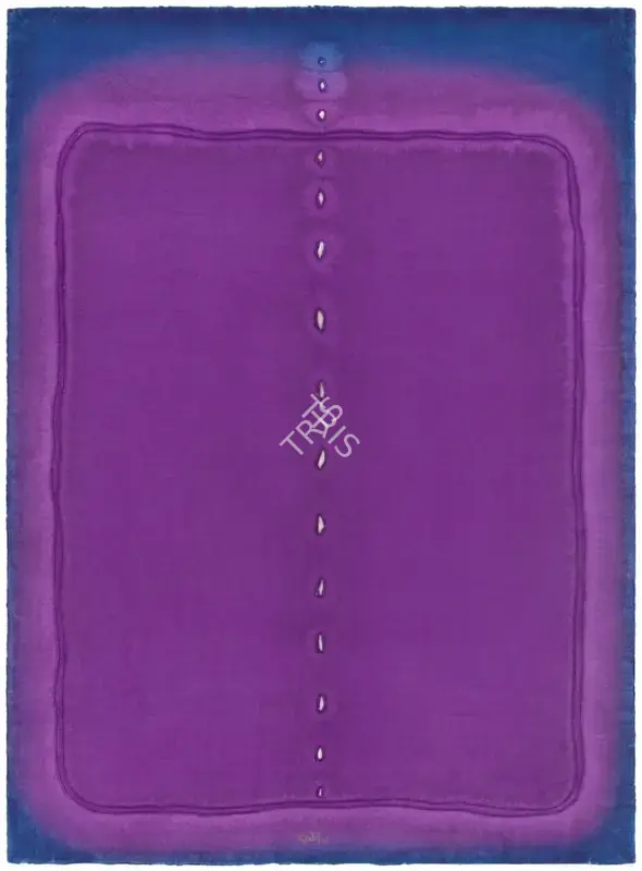 Qadri, Sohan (Artist). Untitled. Ink, dye and incisions on paper pasted on mount board, 2003 | Painting | FineArts | 00357699