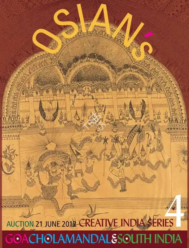 Osians (Auction House) and Neville Tuli (Curator). Creative India Series 4 - Goa, Cholamandal and South India. 21 June 2012, Mumbai | Auction Catalogue | EconomicsArt | 00862123