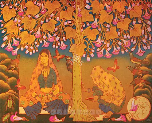 Ramachandran, A. (Artist). A Retrospective of A. Ramachandran - Work from 1964 to 2016. Bengaluru: National Gallery of Modern Art, 2016 | Solo Exhibition Invitation | FineArts | 00859505