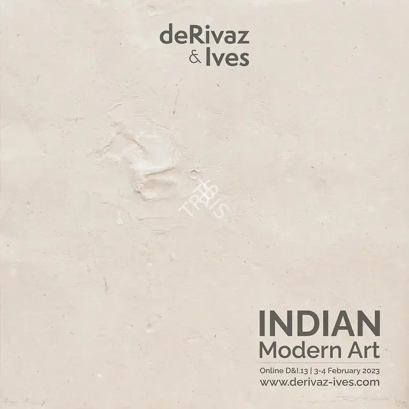 deRivaz & Ives (Auction House) and Neville Tuli (Curator). Indian Modern Art. 04 February 2023, Online | Auction Catalogue | EconomicsArt | 00862462