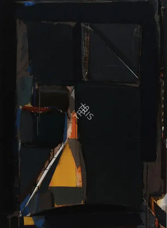 Kolte, Prabhakar (Artist). Untitled. Mixed media on board, 1994 | Painting  | 00881467