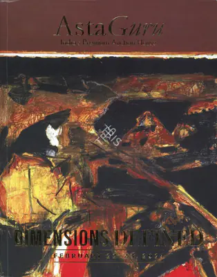 Asta Guru (Auction House). Dimensions Defined. 23 February 2024, Mumbai | Auction Catalogue | EconomicsArt | 00862507