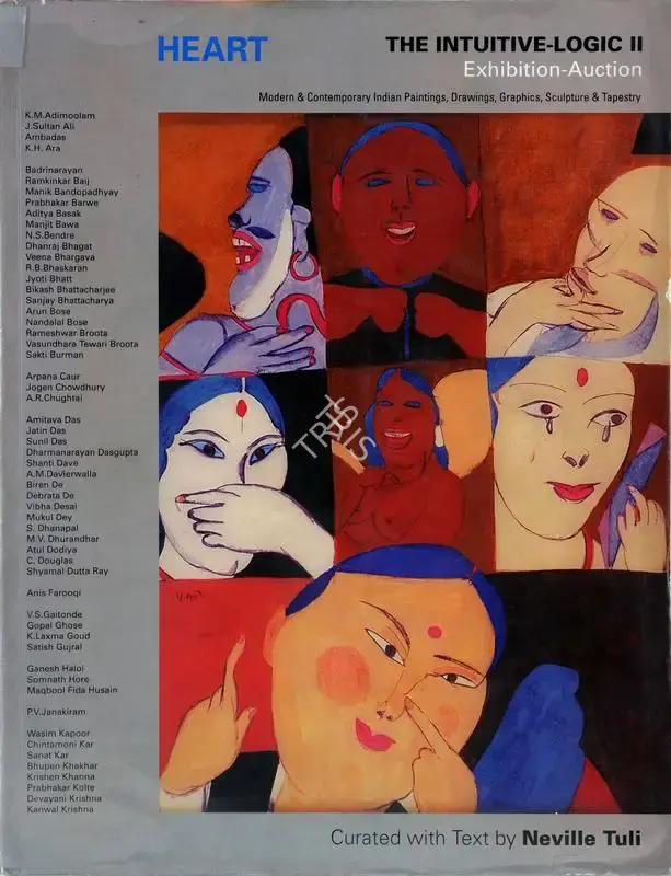 Heart (Auction House) and Neville Tuli (Curator). The Intuitive-Logic II - Modern & Contemporary Indian Paintings, Drawings, Graphics, Sculpture & Tapestry. 15 November 1997, Mumbai | Auction Catalogue | EconomicsArt | 00861853