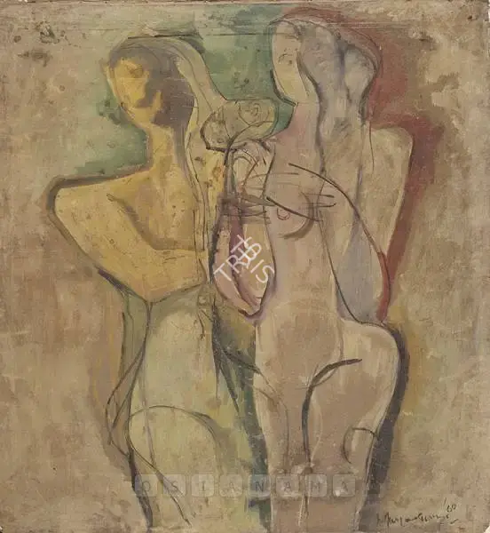 Munuswamy, L. (Artist). In Harmony. Oil on canvas, 1960 | Painting  | 00881803