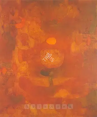Gaitonde, V.S. (Artist). Untitled. Oil on canvas, 1976 | Painting  | 00878025