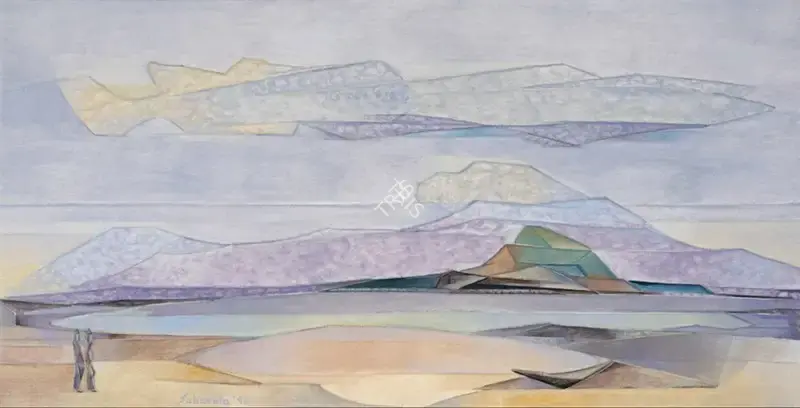 Sabavala, Jehangir (Artist). Untitled. Oil on canvas, 1998 | Painting  | 00868941
