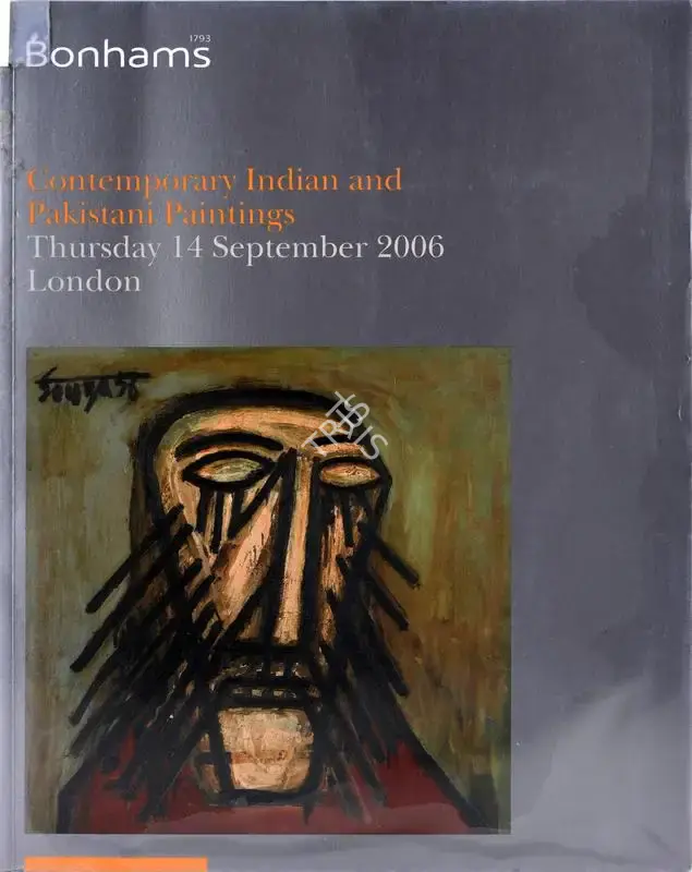 Bonhams (Auction House). Contemporary Indian and Pakistani Paintings. 14 September 2006, London | Auction Catalogue | EconomicsArt | 00861944