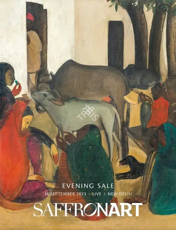 Saffronart (Auction House). Evening Sale - Modern Art. 16 September 2023, New Delhi | Auction Catalogue | EconomicsArt | 00862486
