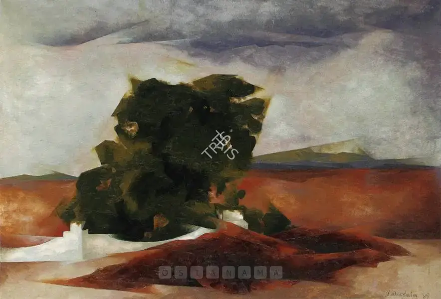 Sabavala, Jehangir (Artist). The Tree. Oil on Canvas, 1965 | Painting  | 00880715