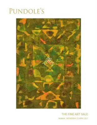 Pundole (Auction House). The Fine Art Sale. 12 April 2017, Mumbai | Auction Catalogue | EconomicsArt | 00862260