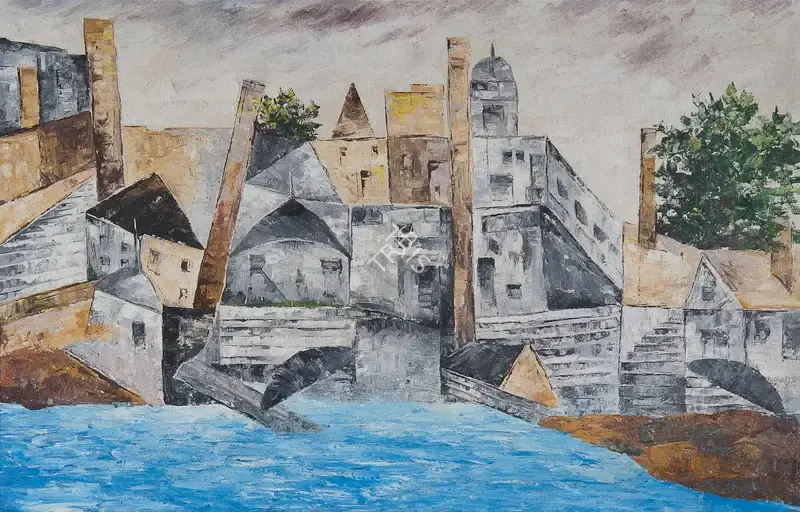 Ramkumar (Artist). Untitled. Acrylic on canvas, 2011 | Painting | FineArts | 00332143