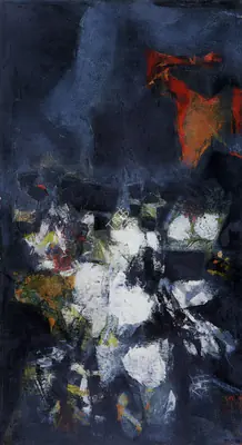 Raza, S.H. (Artist). L'orange. Oil on canvas, 1964 | Painting | FineArts | 00371294