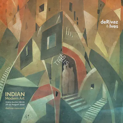 deRivaz & Ives (Auction House) and Neville Tuli (Curator). Indian Modern Art. 27 August 2022, Online | Auction Catalogue | EconomicsArt | 00862441