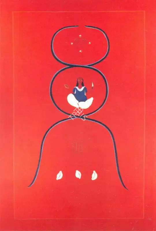 Rodwittiya, Rekha (Artist). Untitled. Oil on canvas, 1997 | Painting | FineArts | 00372716