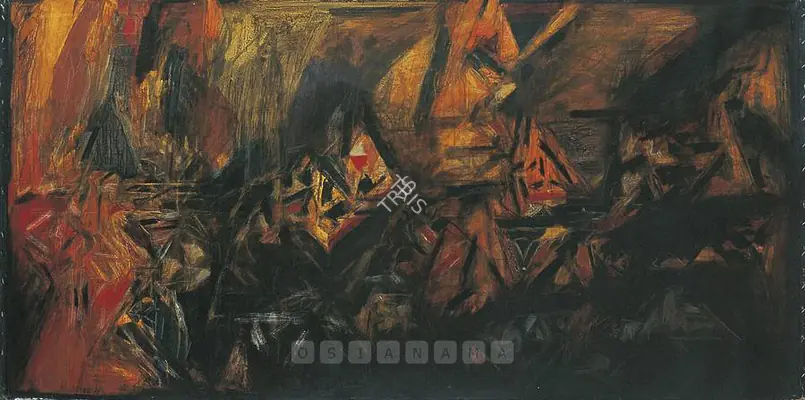 Raza, S.H. (Artist). Paysage. Oil on canvas, 1979 | Painting  | 00877556