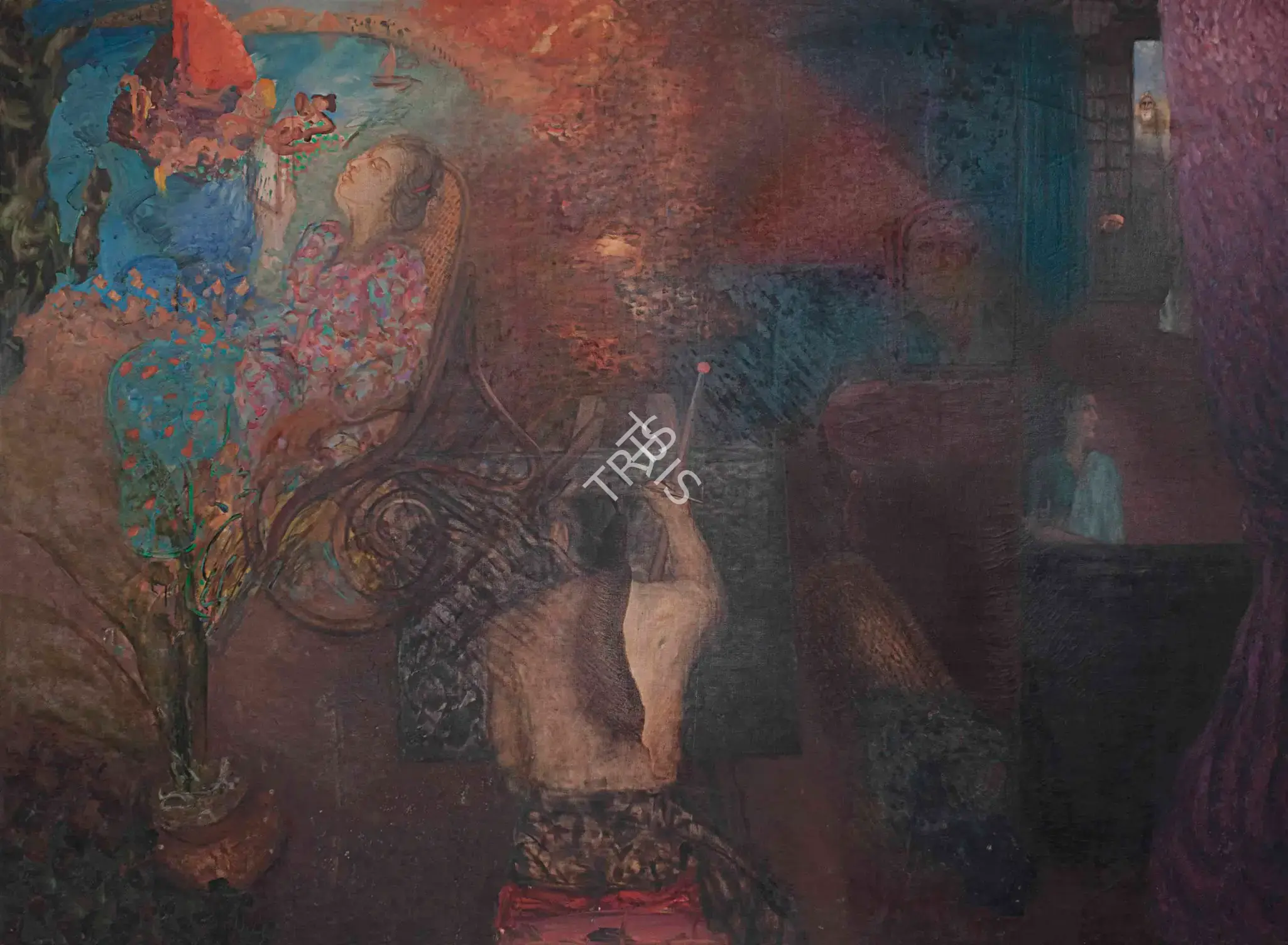 Sundaram, Vivan (Artist). Easel Painting. Oil on canvas, 1989-1990 | Painting | FineArts | 00645673