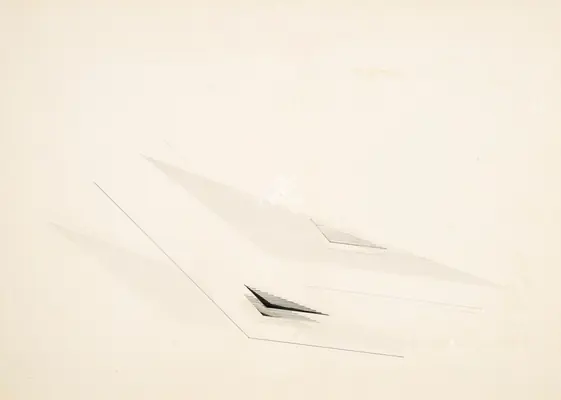 Mohamedi, Nasreen (Artist). Untitled. Ink on paper, c.1980s | Drawing | FineArts | 00333138