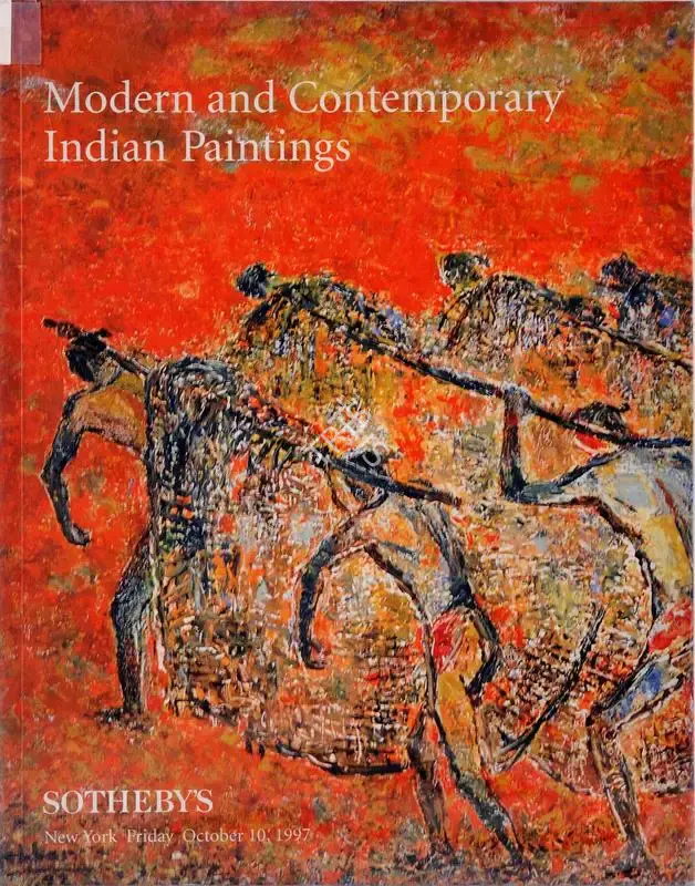 Sotheby's (Auction House). Modern and Contemporary Indian Paintings. 10 October 1997, New York | Auction Catalogue | EconomicsArt | 00861852