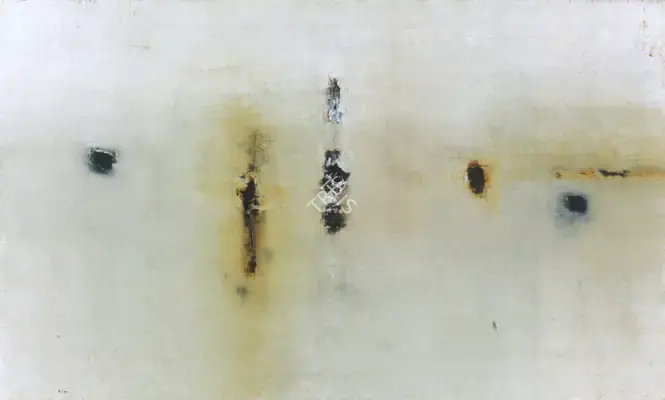 Gaitonde, V.S. (Artist). Untitled. Oil on canvas, 1962 | Painting | FineArts | 00598508