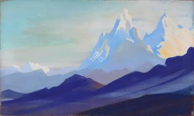Roerich, Nicholas (Artist). Himalayas. Tempera on canvas, 1940 | Painting | FineArts | 00595926