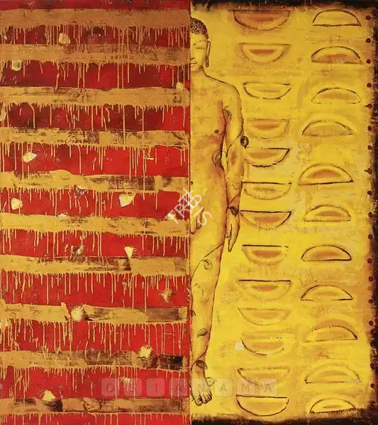Iranna, G.R. (Artist). Sunrise. Mixed Media, 1998 | Painting | FineArts | 00376028