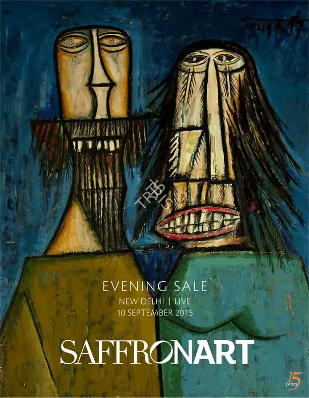 Saffronart (Auction House). Evening Sale. 10 September 2015, New Delhi | Auction Catalogue | EconomicsArt | 00862210