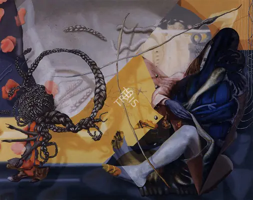Kaleka, Ranbir (Artist). Nuptial Bubbles. Oil on canvas, 1974 | Painting | FineArts | 00371730