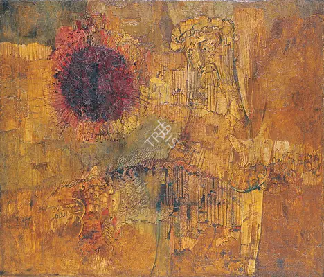 Ali, J. Sultan (Artist). Sea Goddess. Oil on canvas, 1964-1965 | Painting | FineArts | 00600811