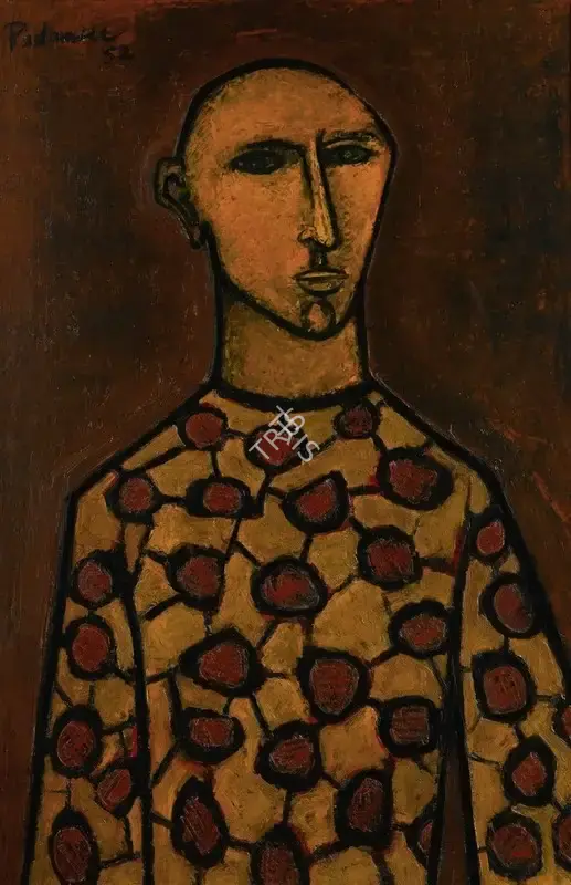 Padamsee, Akbar (Artist). Prophet I. Oil on board, 1952 | Painting | FineArts | 00646687