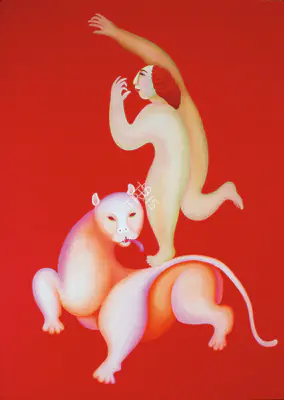 Bawa, Manjit (Artist). Untitled. Oil on canvas, 1993 | Painting | FineArts | 00561038