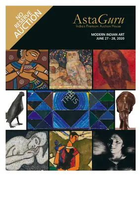 Asta Guru (Auction House). Modern Indian Art-No Reserve Auction. 28 June 2020, Online | Auction Catalogue | EconomicsArt | 00862349