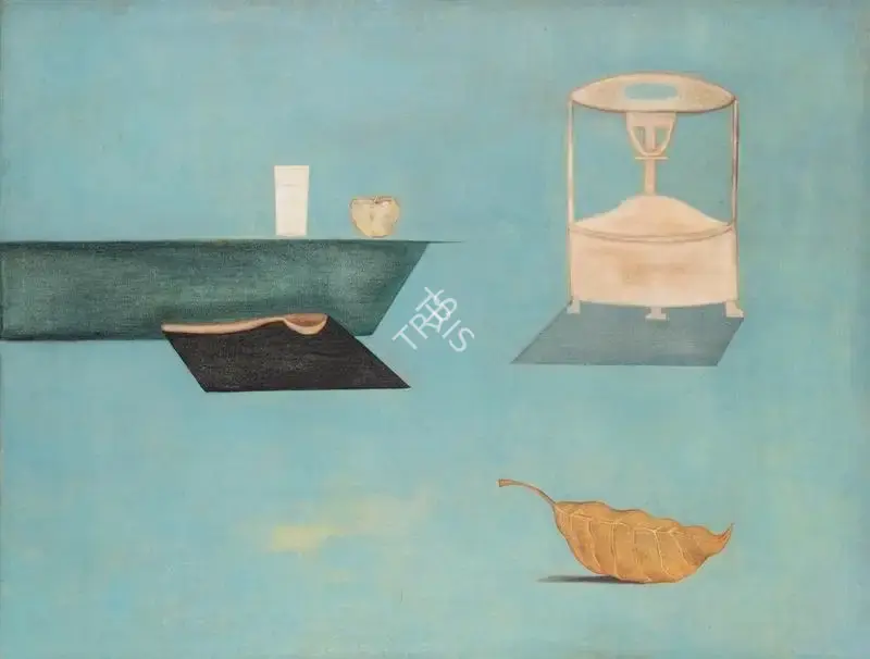 Barwe, Prabhakar (Artist). Elements of Kitchen. Oil on canvas, 1988 | Painting | FineArts | 00416104