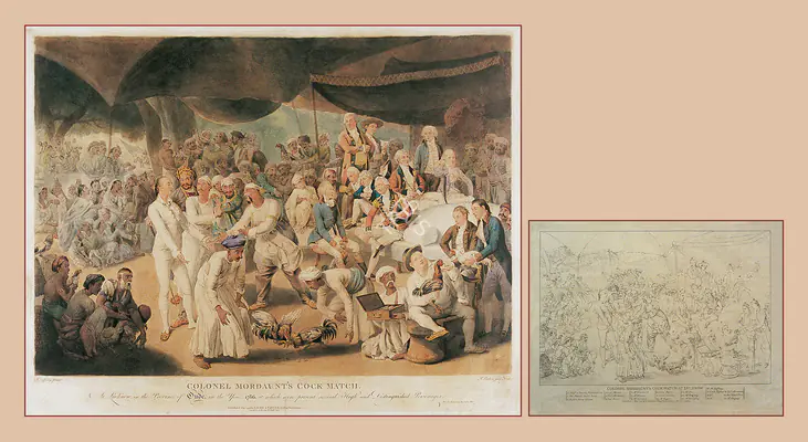Colonel Mordaunt's Cockfight